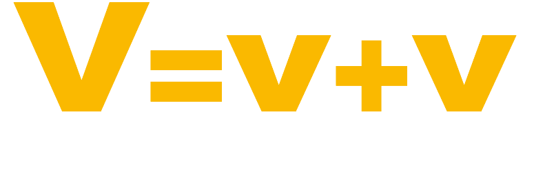 V=v+v