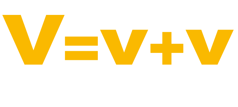 V=v+v